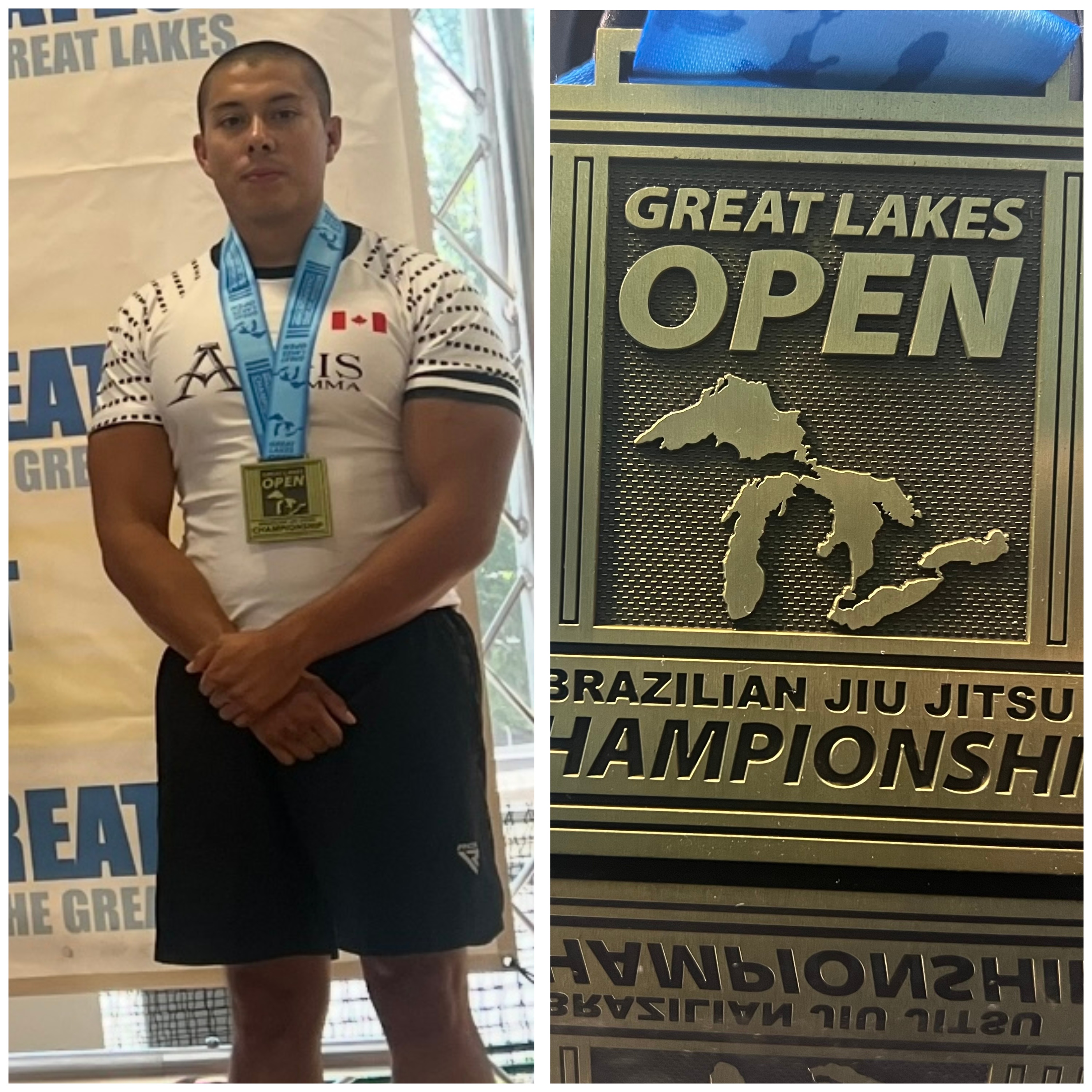 BJJ medal — Great Lakes Open (Bronze)
