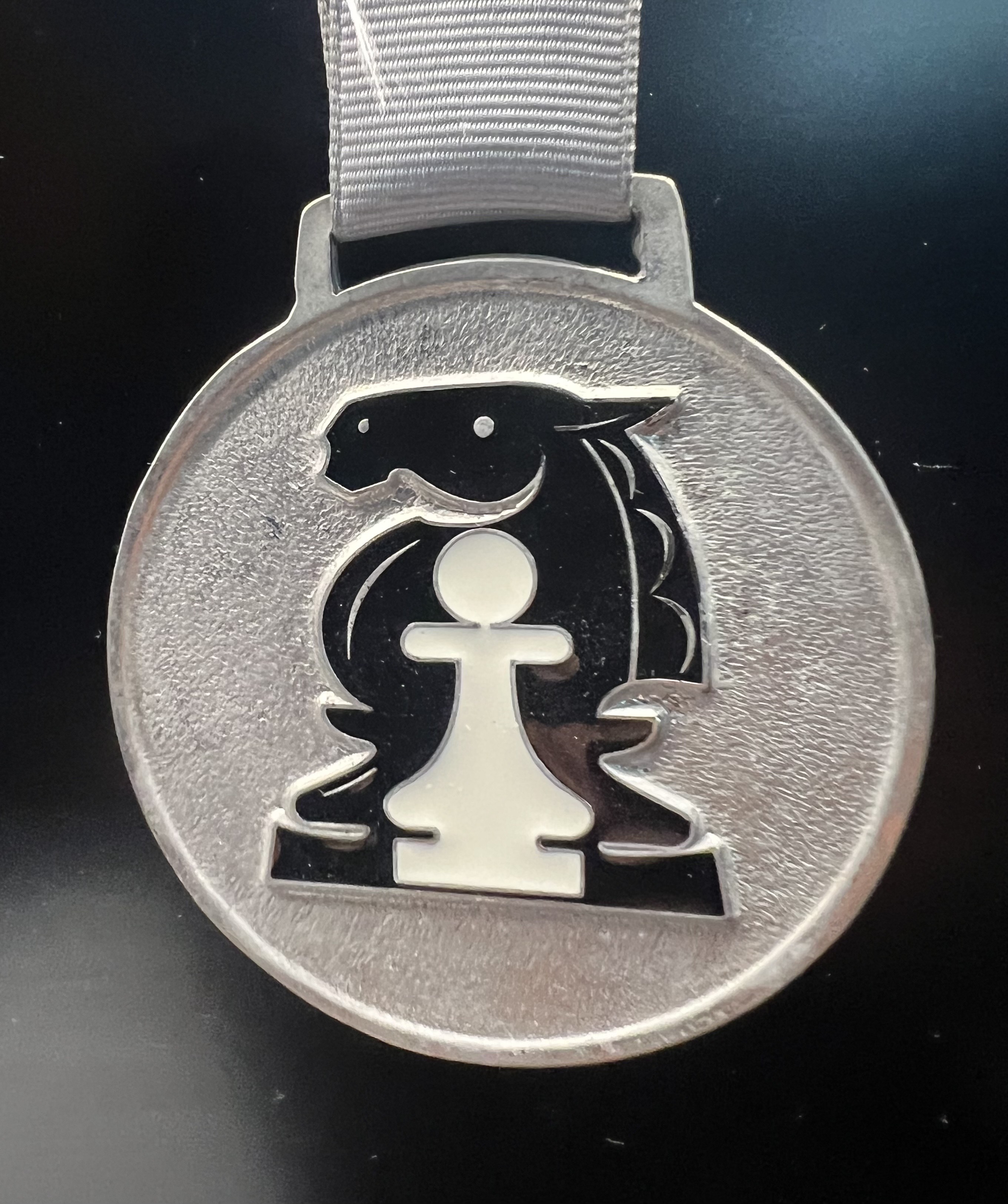 Chess silver medal